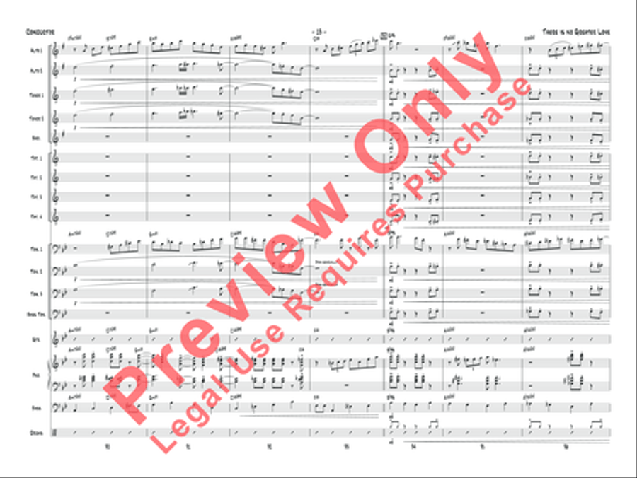 There Is No Greater Love Jazz Ensemble scores gallery preview page 42