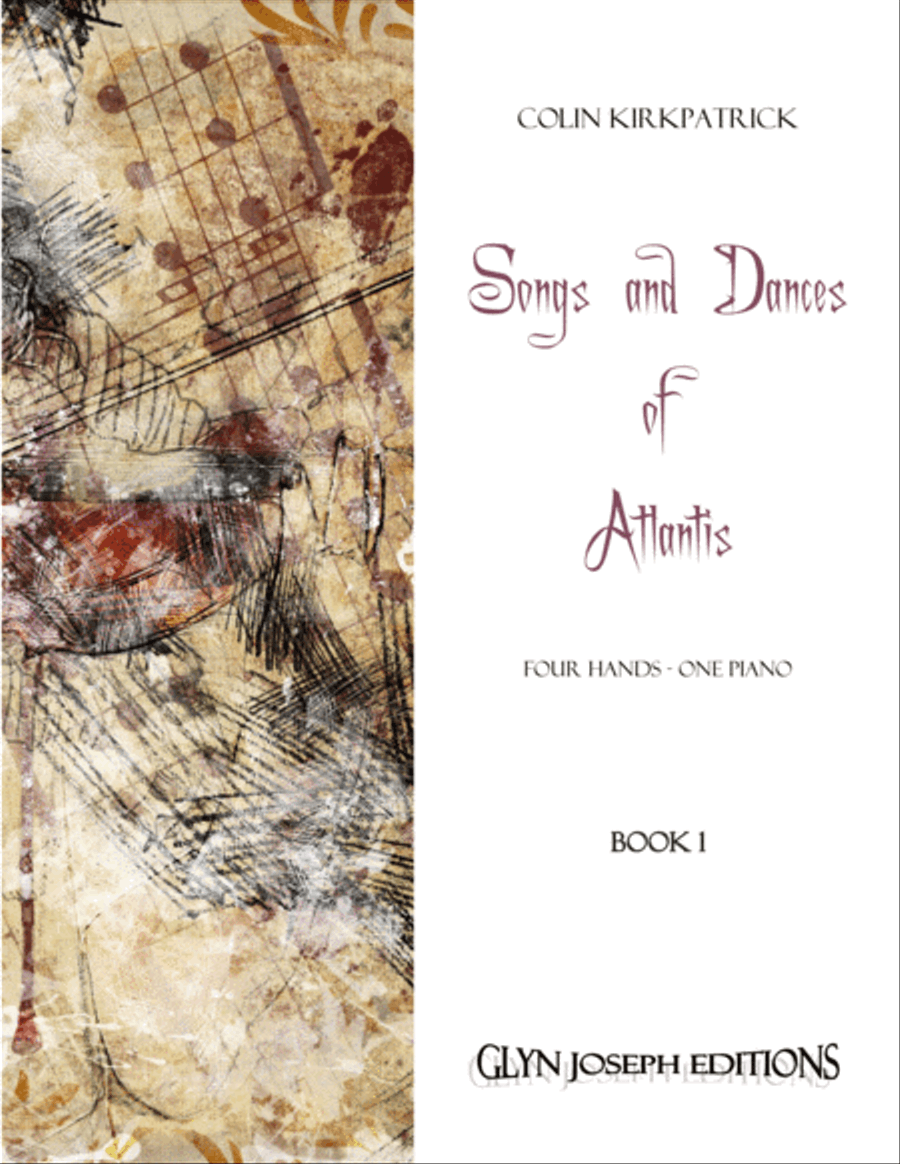 Songs and Dances of Atlantis for Piano Duet (Book 1) Piano Duet scores gallery preview page 1