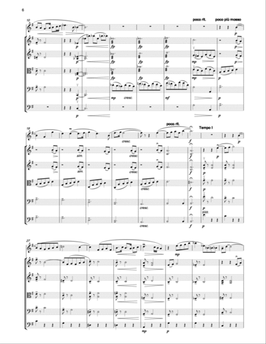 IAN BUTTERWORTH Easy Going Suite for oboe and strings Oboe scores gallery preview page 6