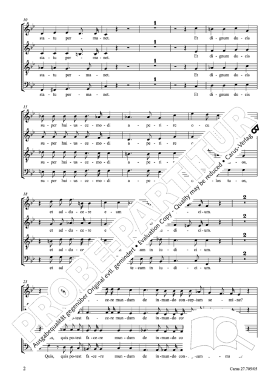Homo natus de muliere 4-Part scores gallery preview page 3