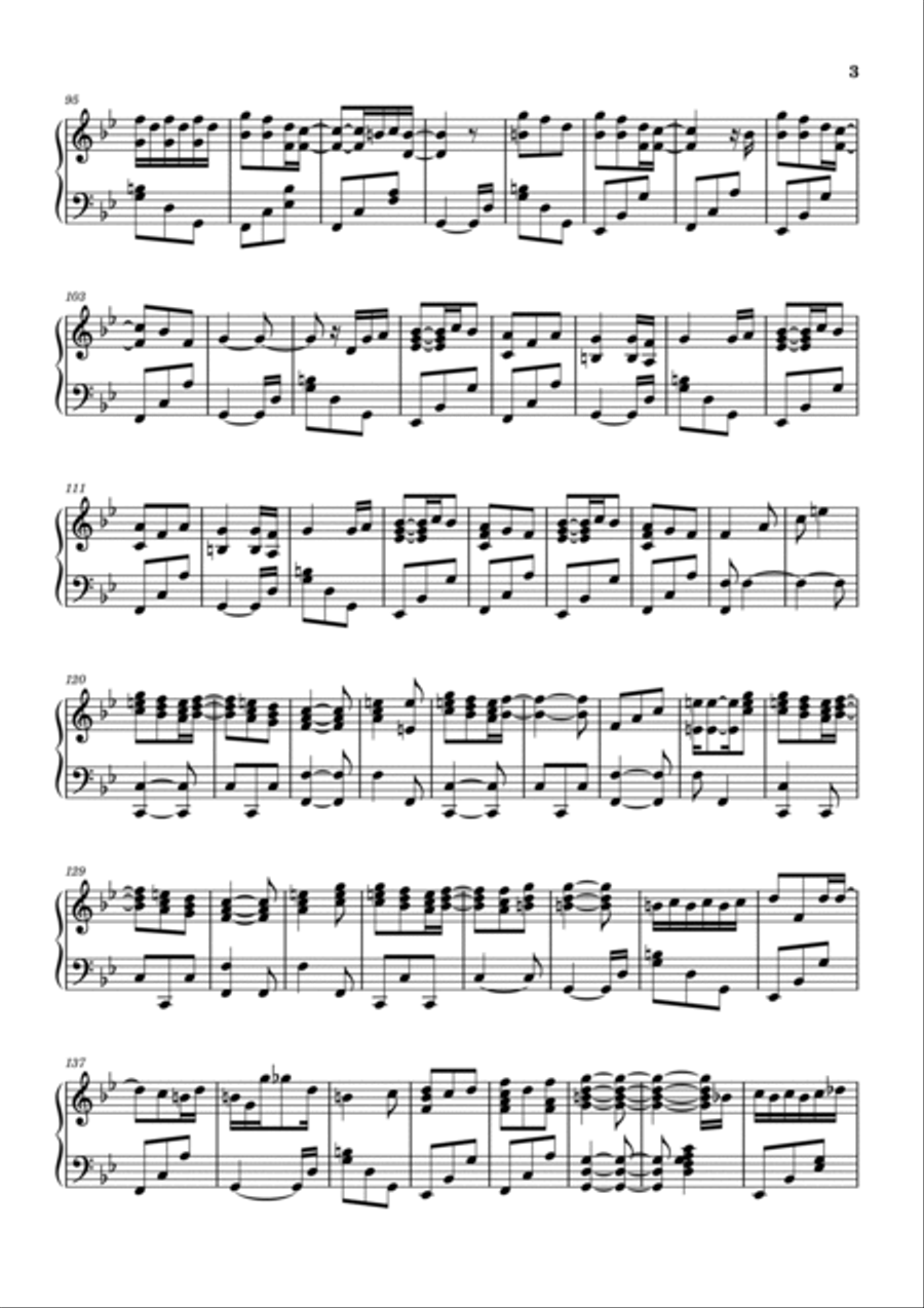 Kiss From A Rose Piano Solo scores gallery preview page 3