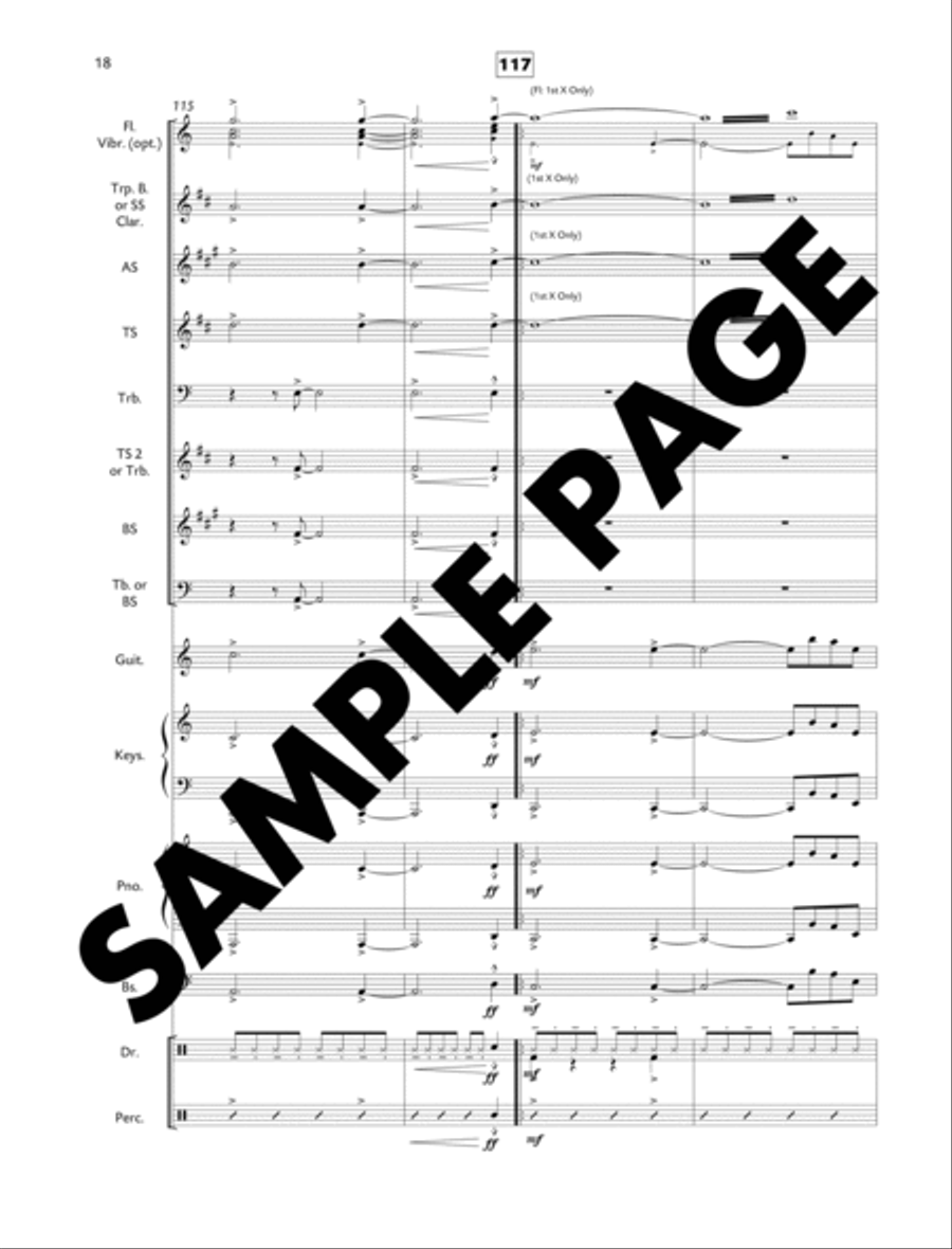 Lir Illir Big Band scores gallery preview page 19