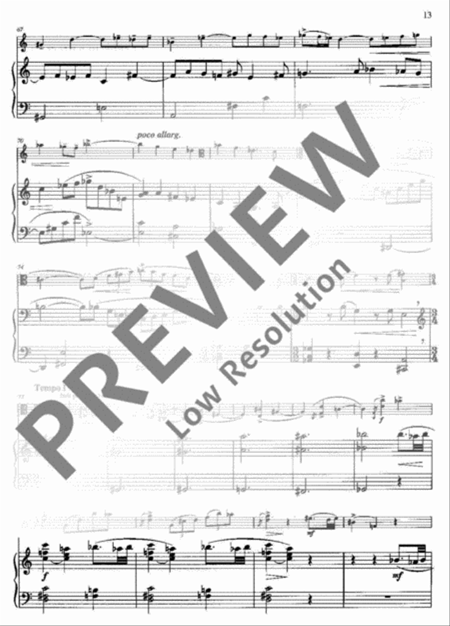 Three Elegies Three Elegies Piano Accompaniment scores gallery preview page 14