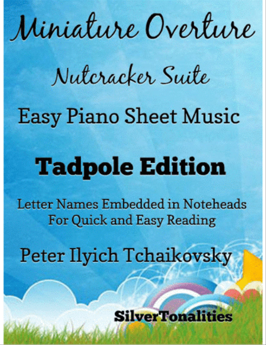 Miniature Overture Nutcracker Suite Easy Piano Sheet Music 2nd Edition Easy Piano scores gallery preview page 1