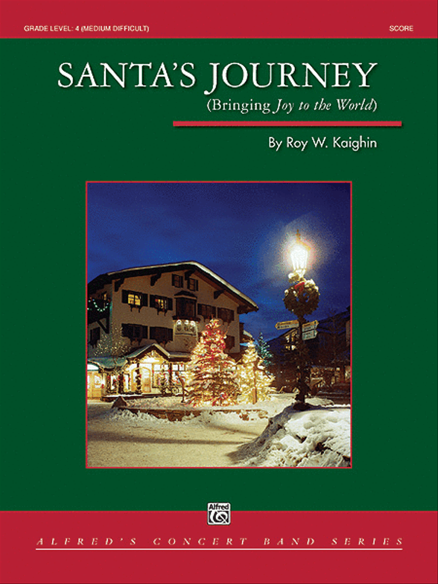 Santa's Journey (Bringing Joy to the World) Concert Band scores gallery preview page 1