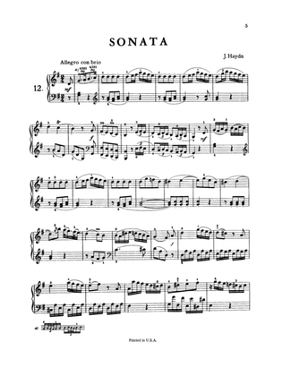 Haydn: Sonatas (Volume II)