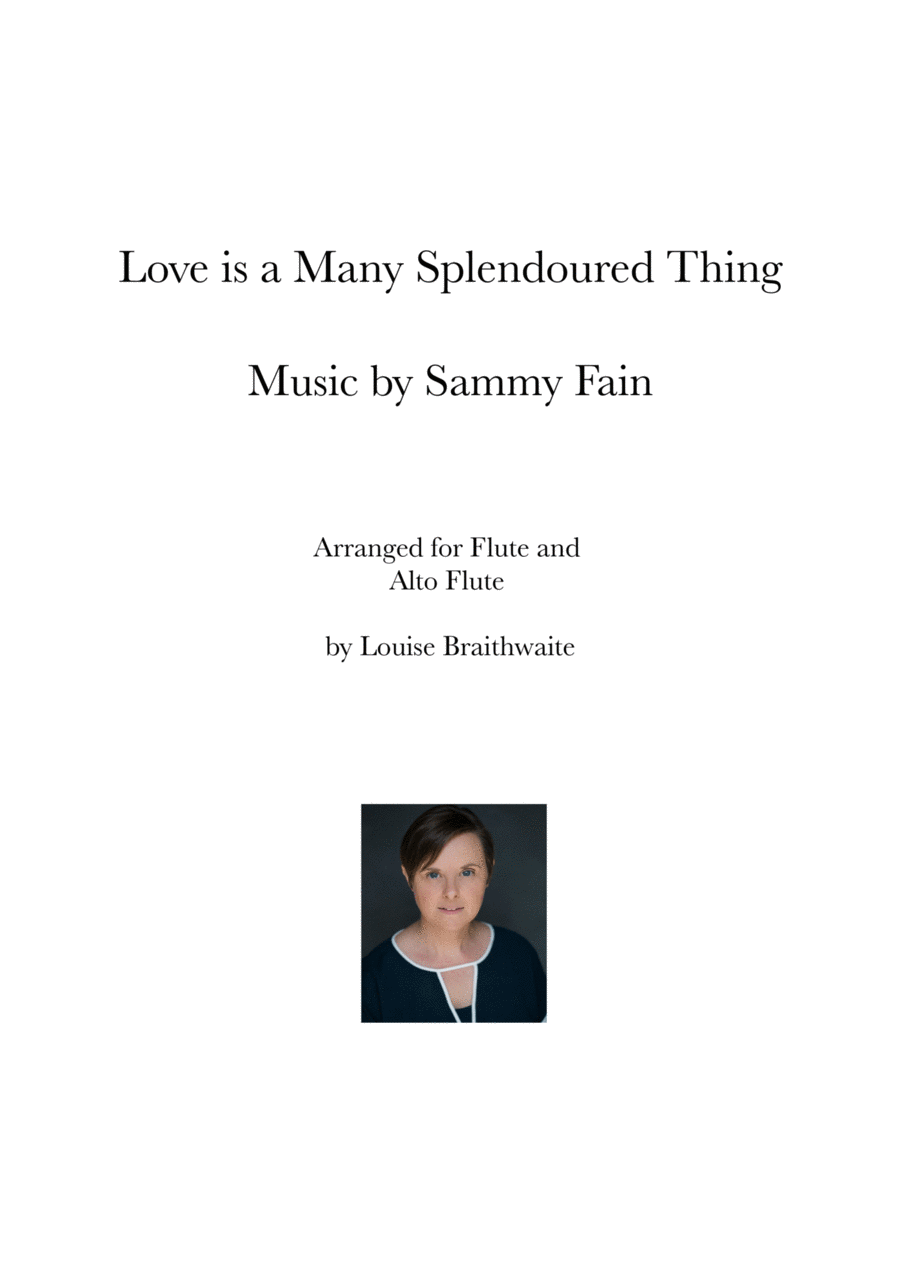 Love Is A Many-splendored Thing Woodwind Ensemble scores gallery preview page 1
