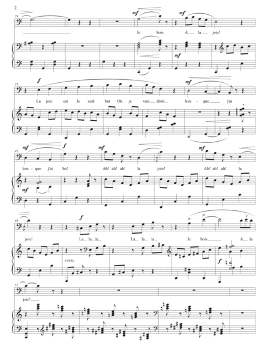 Chanson Romanesque Chanson Romanesque Voice scores gallery preview page 3
