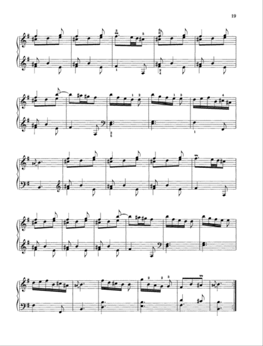 Sonata E minor Piano Solo scores gallery preview page 2