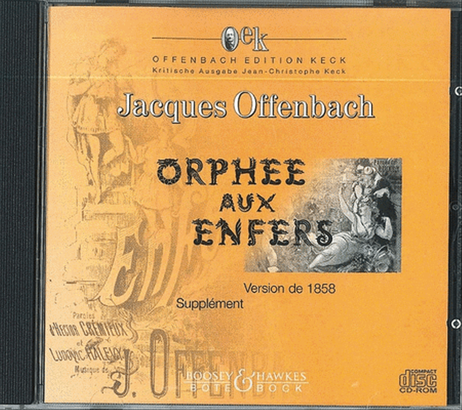 Orphee aux Enfers Orphee aux Enfers CD-ROM scores gallery preview page 1