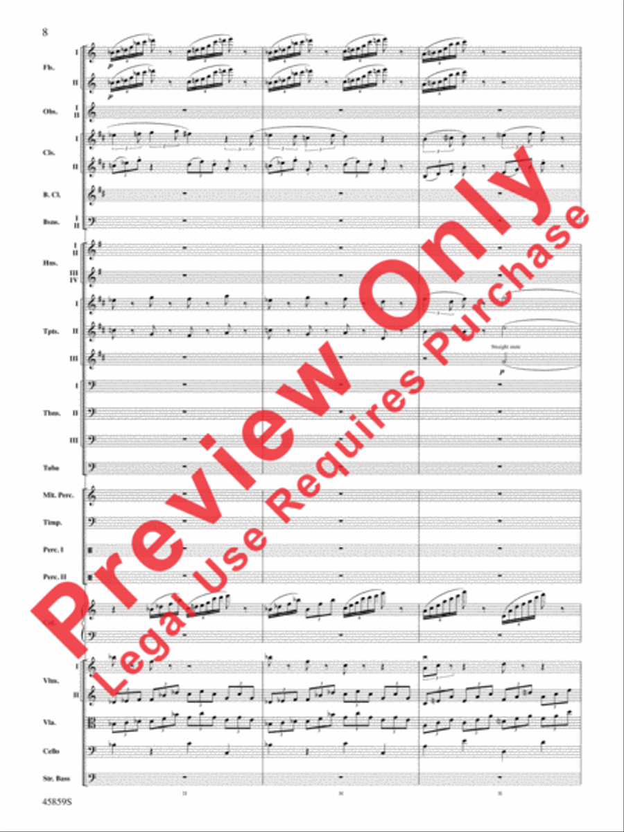 Fantastic Beasts and Where to Find Them Full Orchestra scores gallery preview page 8
