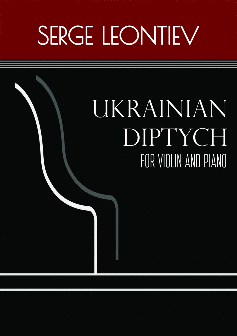 Ukrainian Diptych Chamber Music scores gallery preview page 1