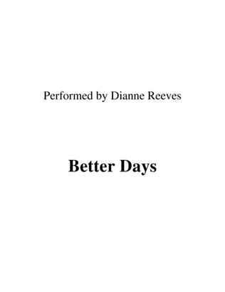 Book cover for Better Days