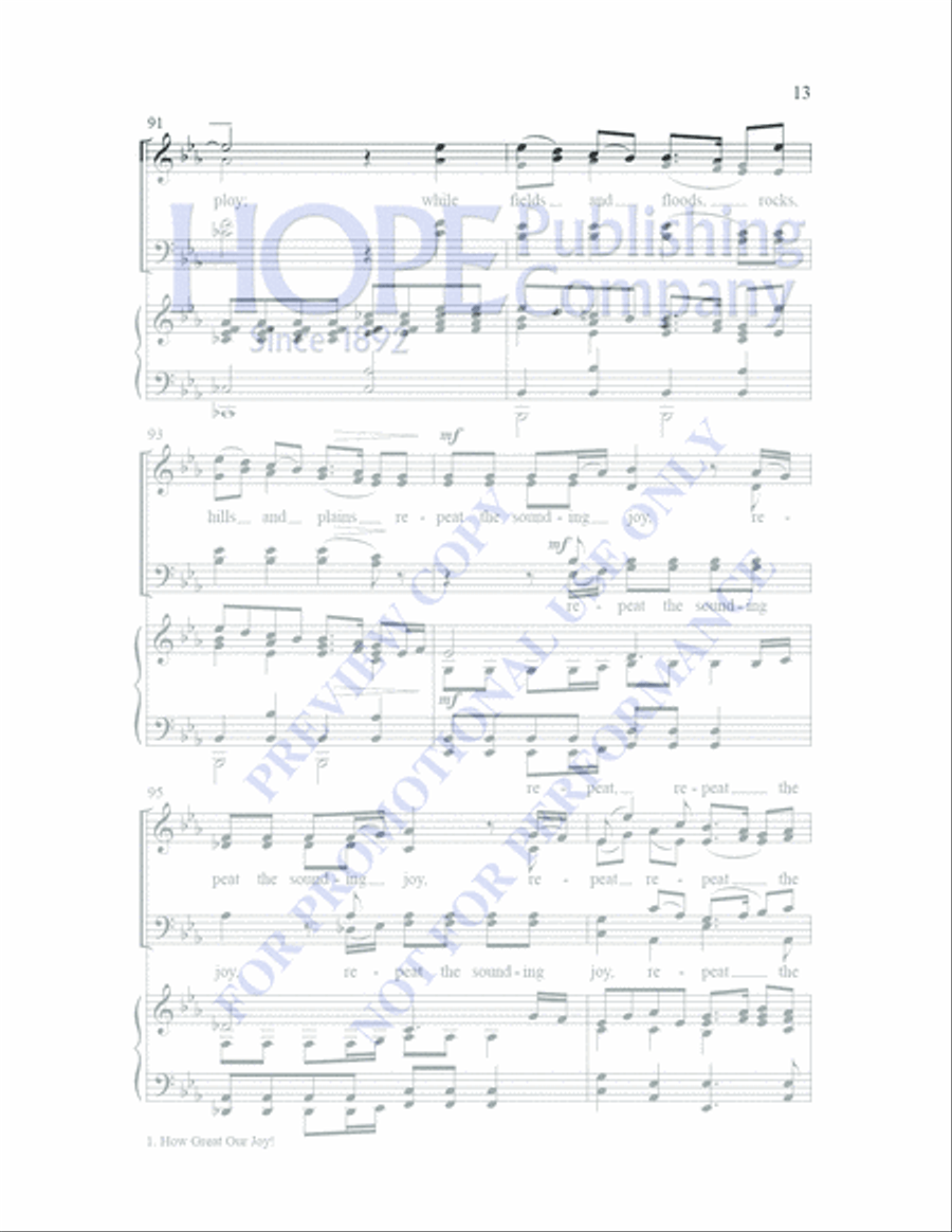 Joy Has Dawned Joy Has Dawned 4-Part scores gallery preview page 19