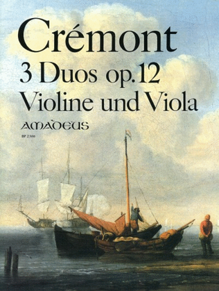 Book cover for 3 Duos op. 12