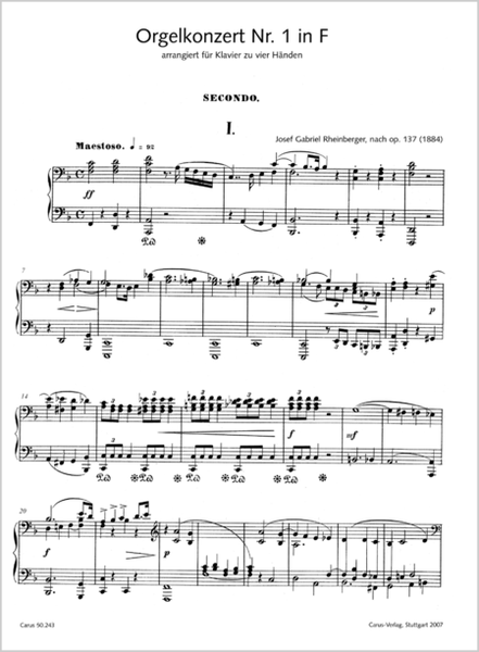 Bearbeitungen eigener Werke III fur Klavier zu vier Handen (Gesamtausgabe, Bd. 43)