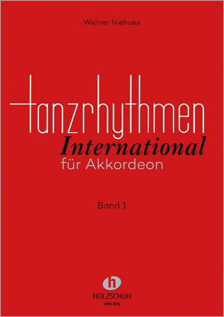Tanzrhythmen international 1 für Akkordeon Band 1