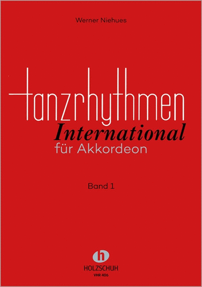 Tanzrhythmen international 1 für Akkordeon Vol. 1