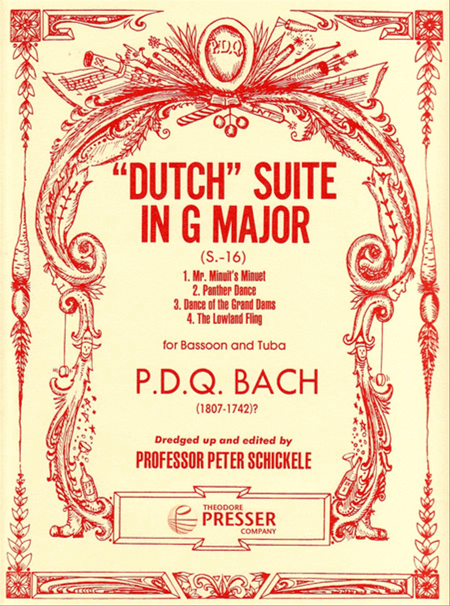 Dutch Suite In G Major Chamber Music scores gallery preview page 1