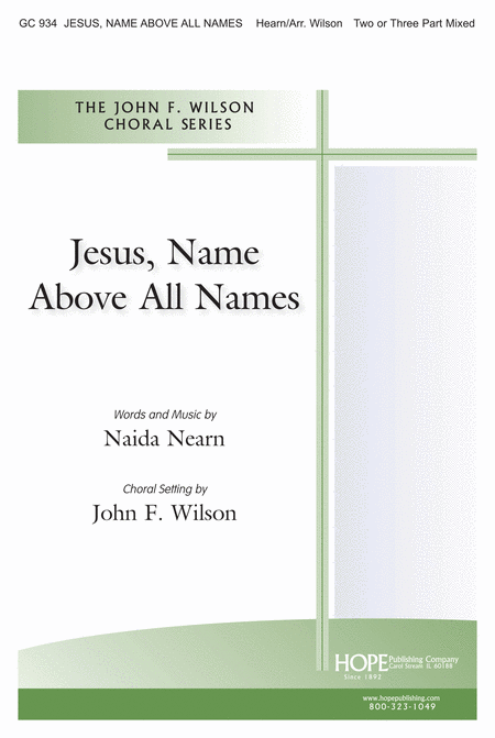 Jesus, Name Above All Names