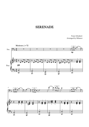 Serenade | Schubert | Trombone | Piano