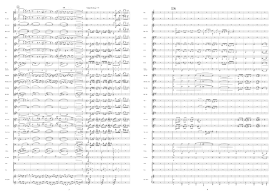 Valse Sacrée Concert Band scores gallery preview page 5