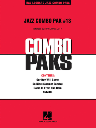 Book cover for Jazz Combo Pak #13