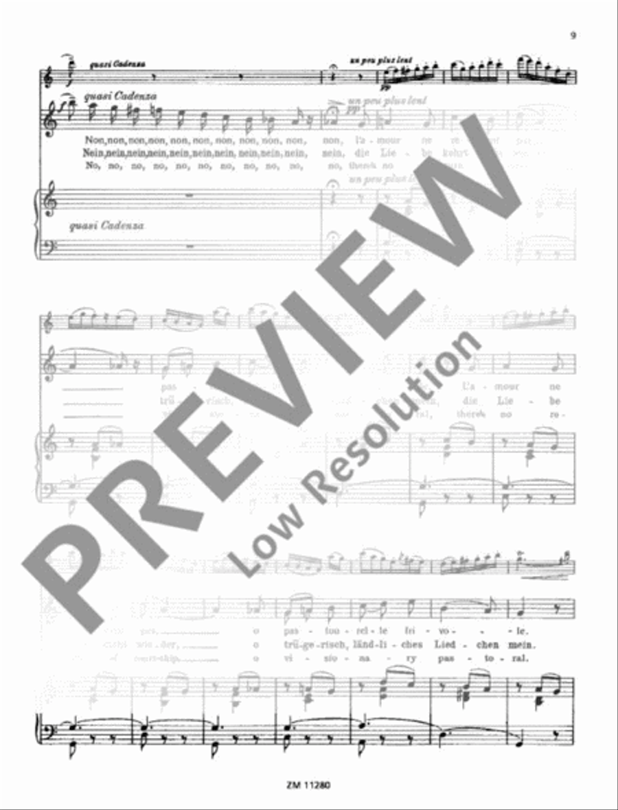 The Nightingale Flute scores gallery preview page 10