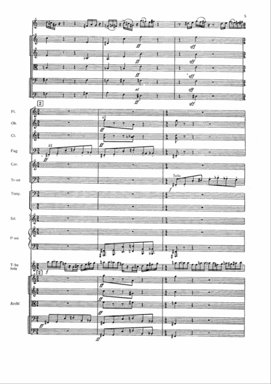 Konzert Op. 42 Konzert Op. 42 Orchestra scores gallery preview page 6