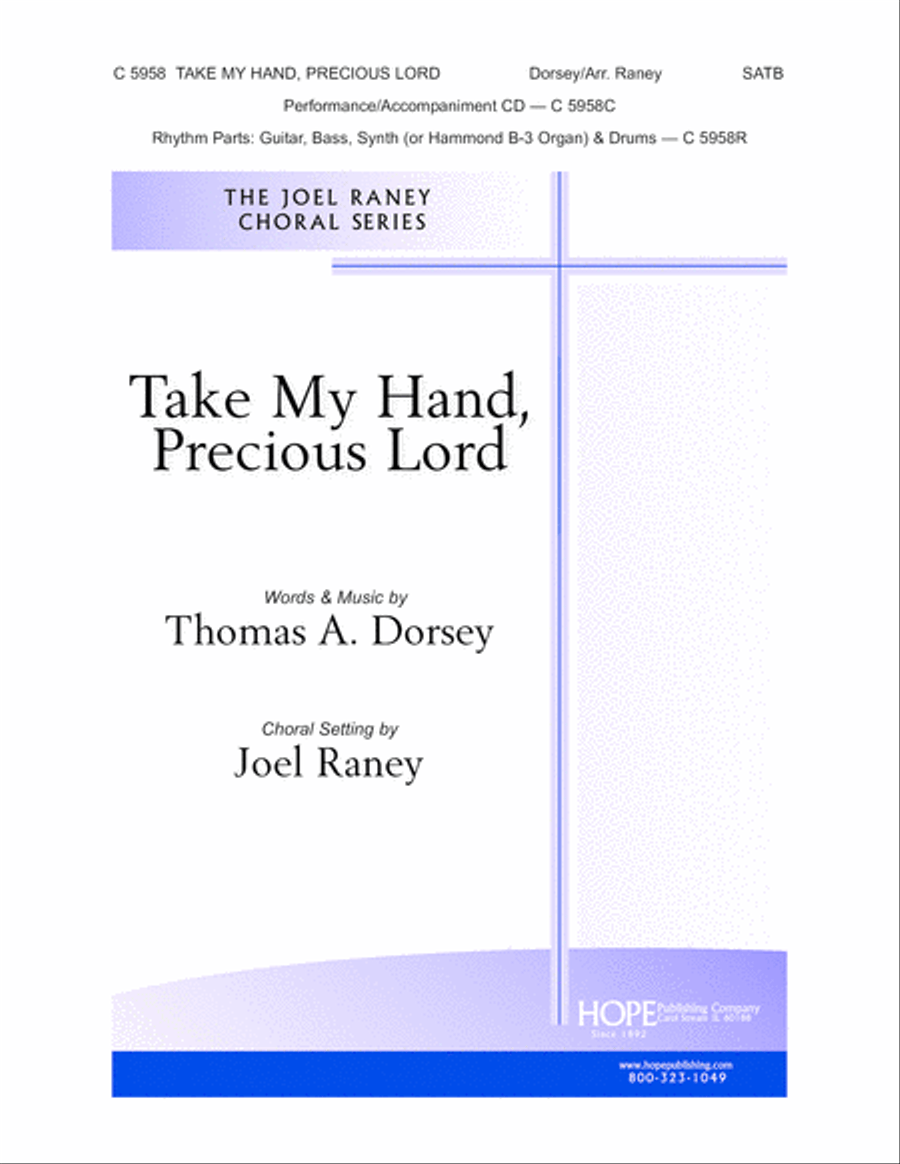 Take My Hand, Precious Lord 4-Part scores gallery preview page 2