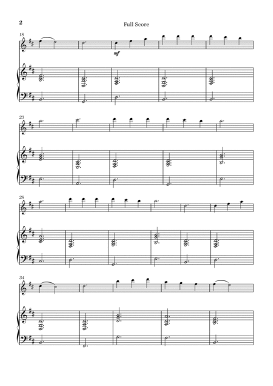 Wonderful, Merciful Savior Piano scores gallery preview page 2