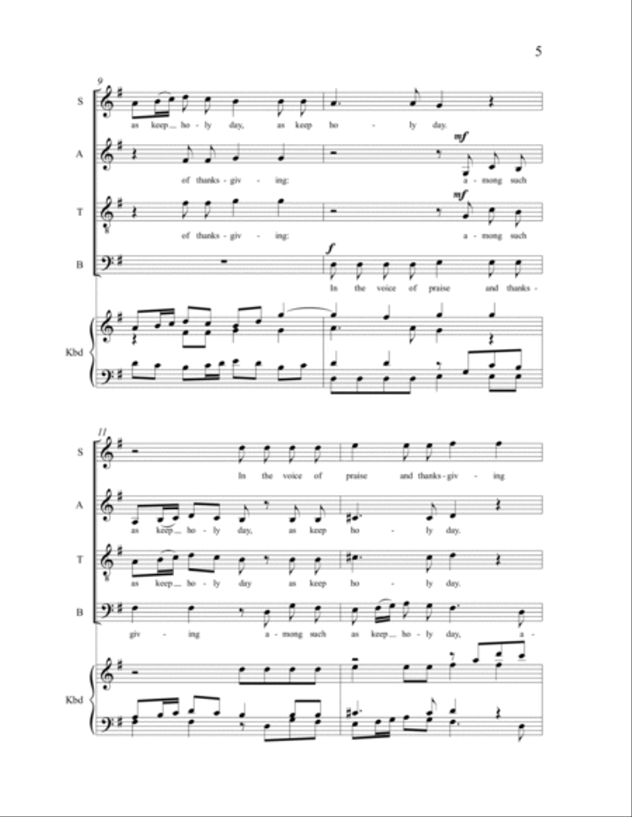 In the Voice of Praise and Thanksgiving Choir scores gallery preview page 9