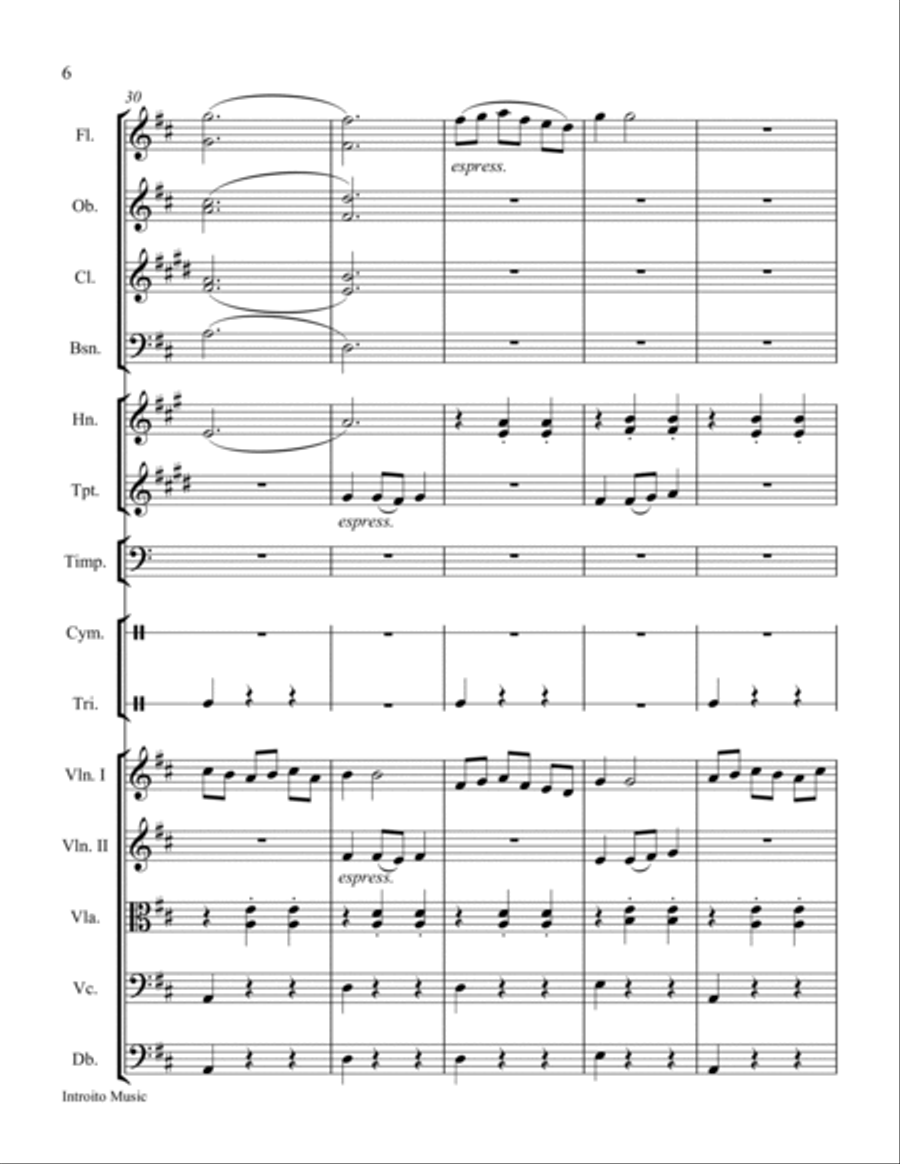Torna a Sorrento for Orchestra Chamber Orchestra scores gallery preview page 6