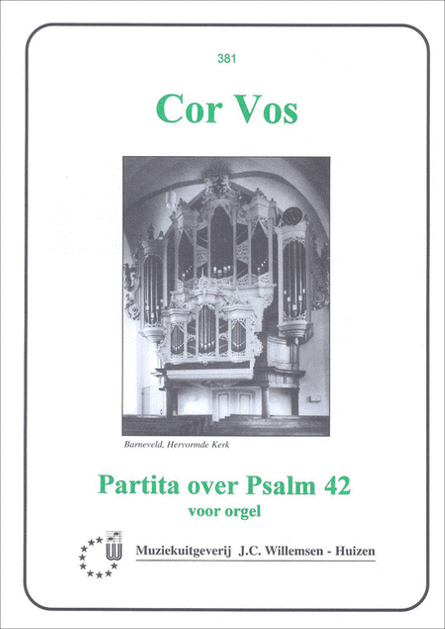 Partita Over Psalm 42 Organ scores gallery preview page 1