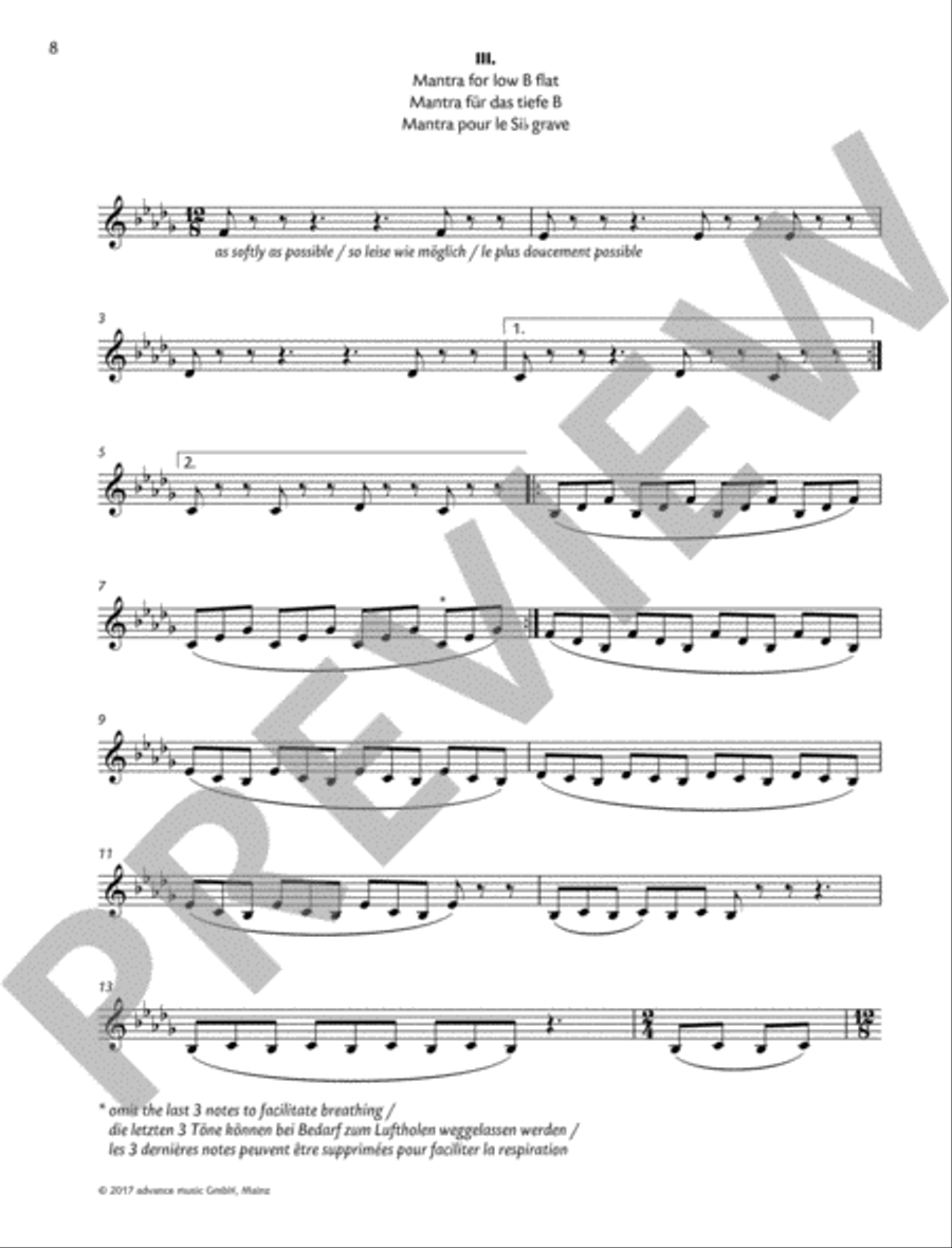 Saxophone Mantras Saxophone scores gallery preview page 4