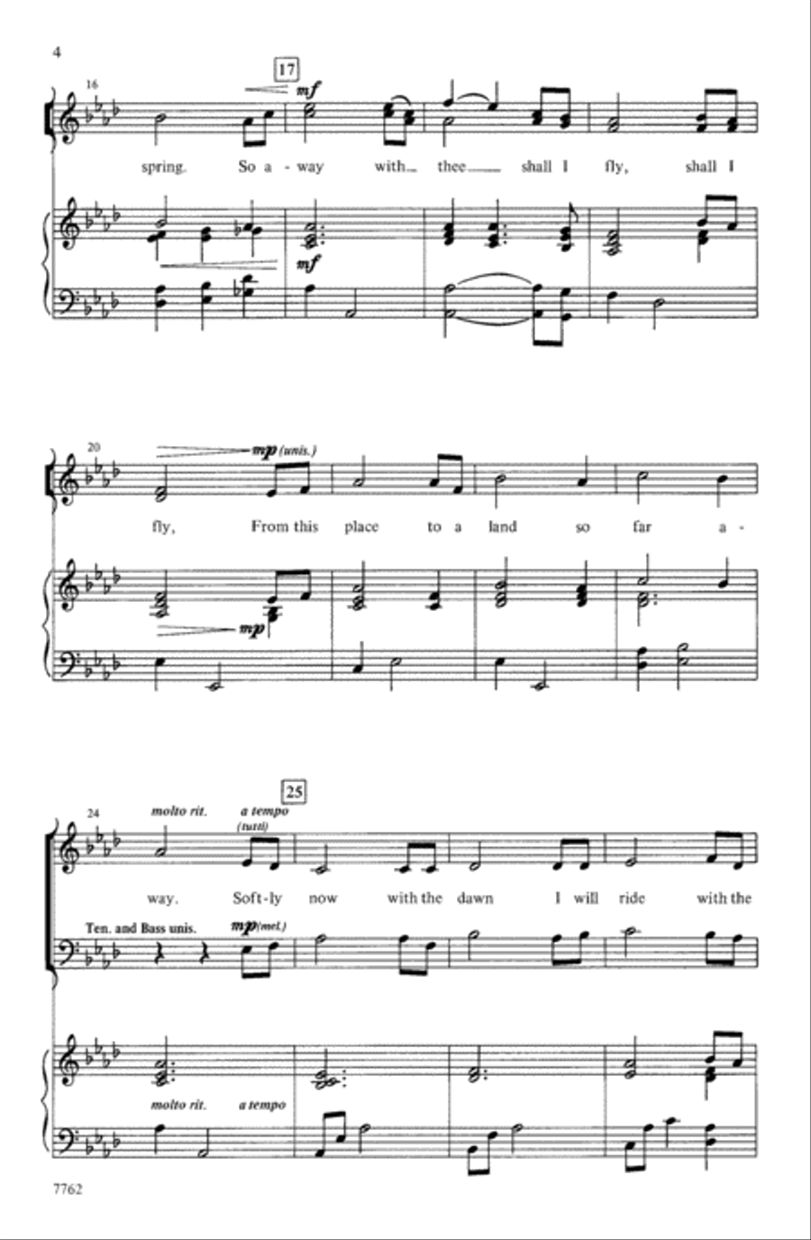 To the Sky Choir scores gallery preview page 2