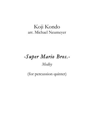 Book cover for Super Mario Bros. Main Theme