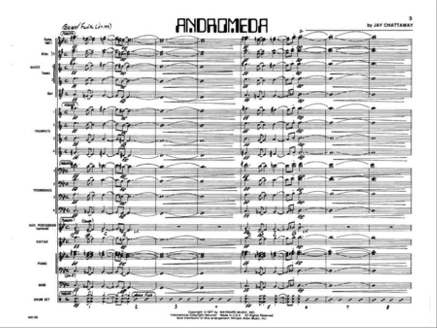Andromeda Jazz Ensemble scores gallery preview page 2