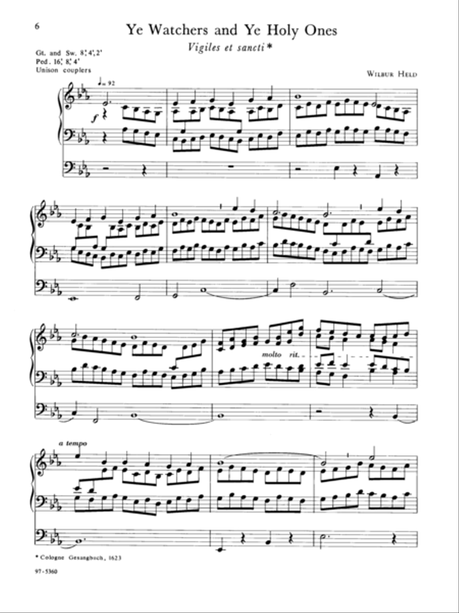 Hymn Preludes for the Autumn Festivals Organ scores gallery preview page 4