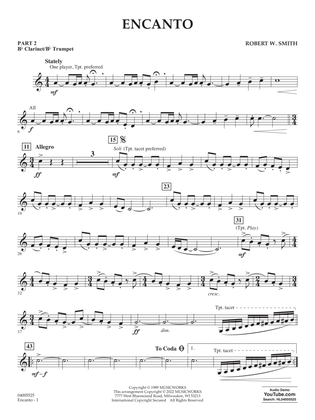 Encanto - Pt.2 - Bb Clarinet/Bb Trumpet
