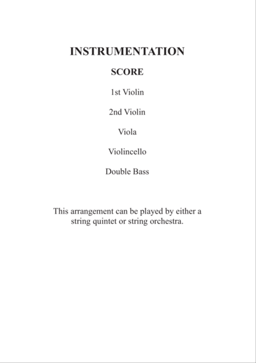 Stand By Me String Quartet scores gallery preview page 2
