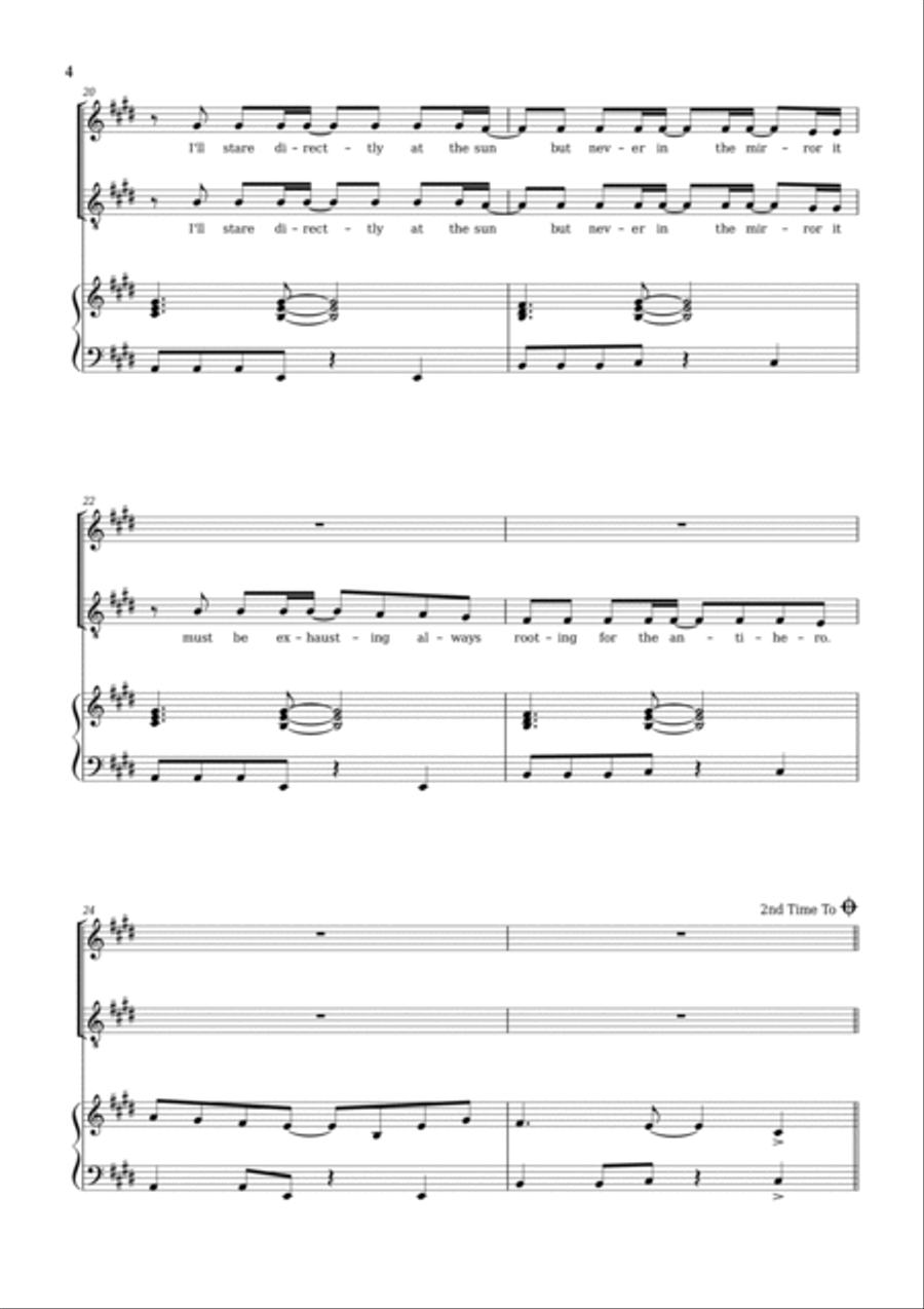Anti-hero 2-Part scores gallery preview page 4