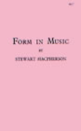Book cover for Form in Music