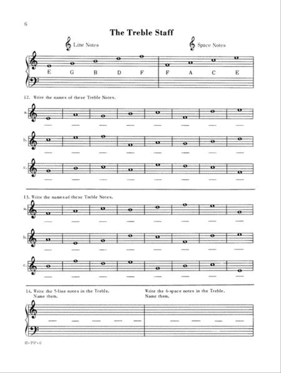 Mainstreams - Pencil and Paper 2 Piano Method scores gallery preview page 6