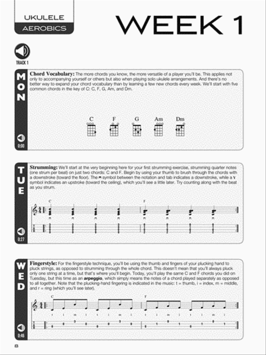 Ukulele Aerobics Ukulele scores gallery preview page 5