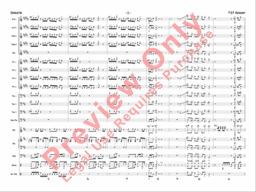 T.O.P. Adjacent Jazz Ensemble scores gallery preview page 14