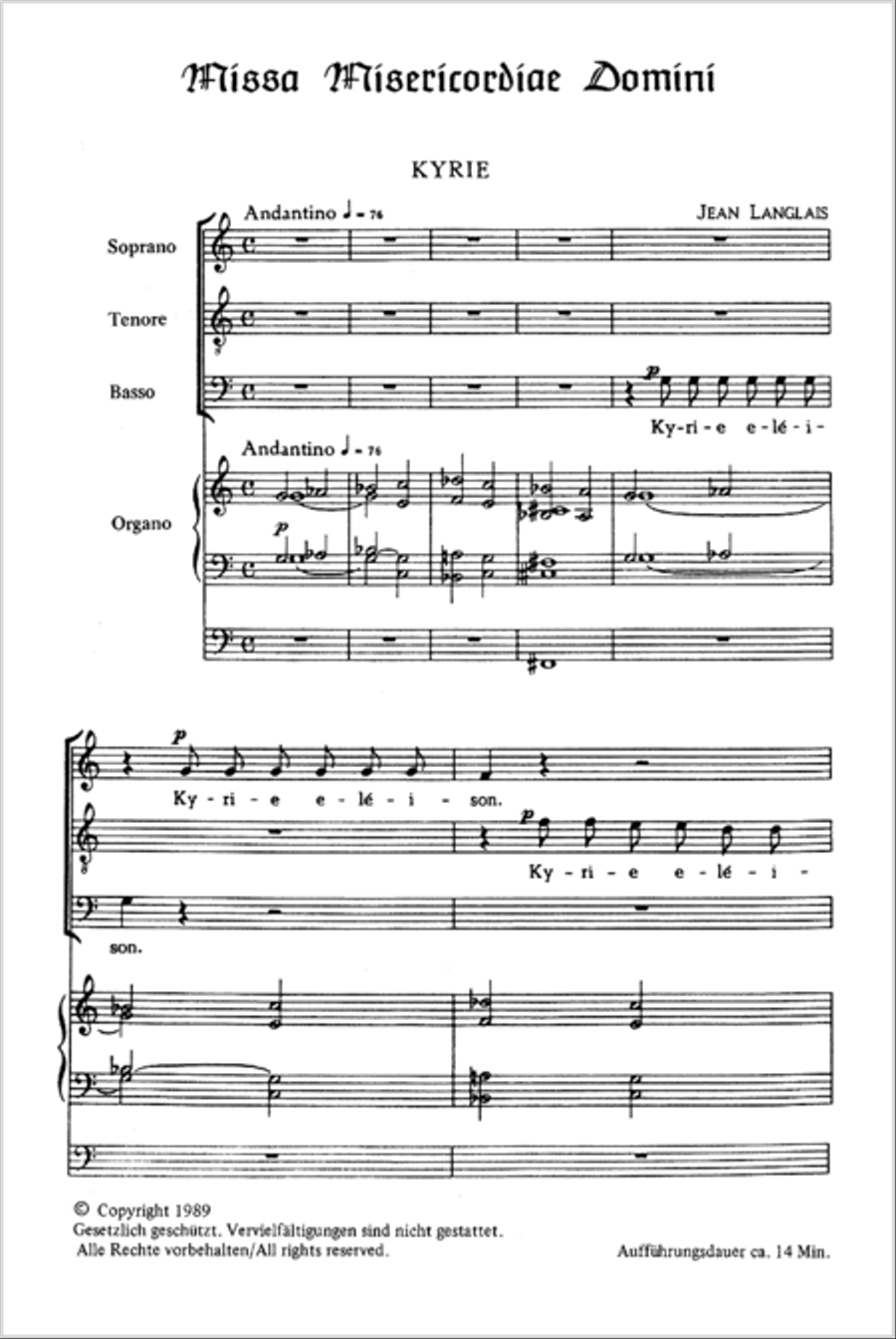 Missa misericordiae Missa misericordiae STB scores gallery preview page 2