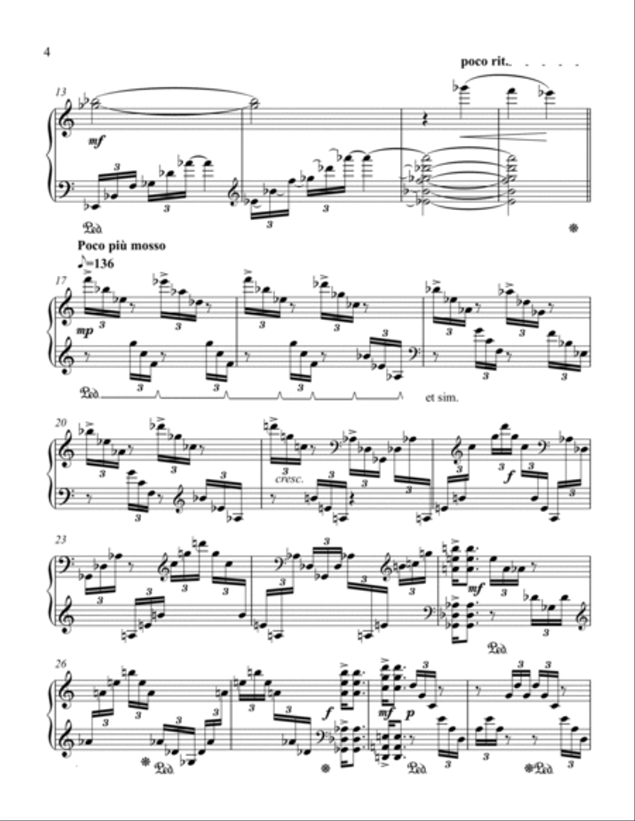 Icarus Piano Solo scores gallery preview page 4
