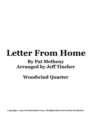 Letter From Home