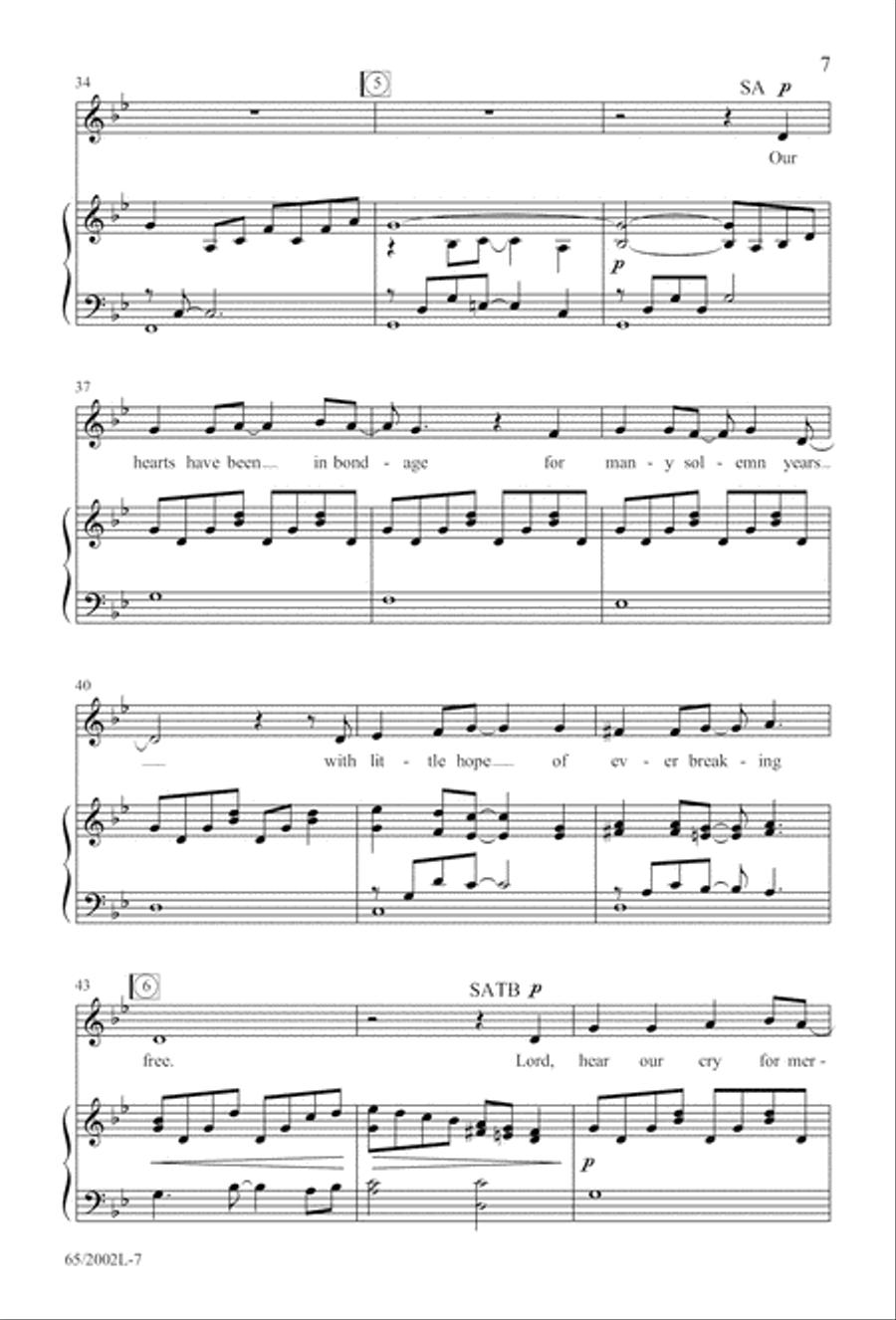 And This Shall Be a Sign And This Shall Be a Sign 4-Part scores gallery preview page 8